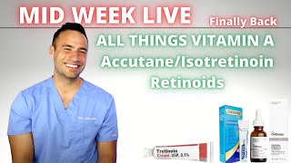 Mid Week Live QampA PLUS all things Retinoids [upl. by Ailedamla]