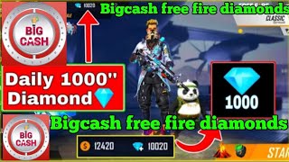 big cash free fire diamonds big cash free fire bigcash [upl. by Schrick]