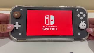 NINTENDO SWITCH LITE IN GRAY  UNBOXING 2024 [upl. by Kyle]