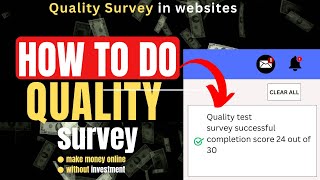 quality test survey  how to complete quality test survey on timebucktimewall [upl. by Navis]