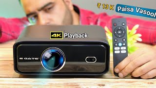 EGate S9 Pro Sealed Engine Full Automatic Projector Under 16K Review  Best Budget Projector [upl. by Aniloj]