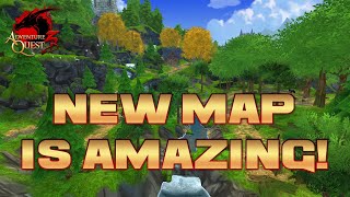 AQ3Ds New Intro New Drops More Items NEW Map AdventureQuest 3D [upl. by Annhoj]