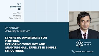 SYNTHETIC DIMENSIONS FOR PHOTONS exploring topology and quantum Hall effects in simple structures [upl. by Aimaj]