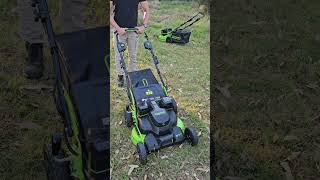 Greenworks Commercial 82volt 25inch SelfPropelled Lawn Mower [upl. by Busch694]