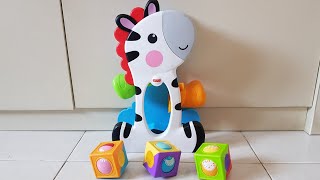 Fisher Price Roller Blocks Tumblin Zebra [upl. by Bourke]