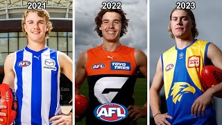 EVERY AFL NUMBER 1 DRAFT PICK [upl. by Millham]