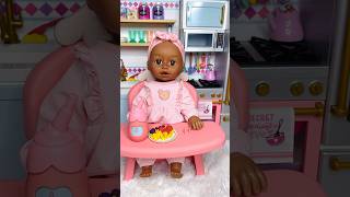 Baby Born Doll Morning Routine With Feeding Part 1 shorts babydolls dolls doll [upl. by Allesiram]