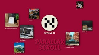 Parallax Scroll Animation using React Typescript FramerMotion and Tailwind [upl. by Oicnecserc]