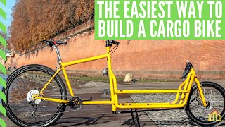 Tutorial The easiest way to Build a Cargo Bike officine  recycle [upl. by Barr720]