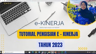 🔴 TUTORIAL  PENGISIAN SKP PADA APLIKASI EKINERJA BKN TAHUN 2023 PART1 skp ekinerja [upl. by Nykal]