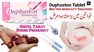 duphaston tablet uses in pregnancy  duphaston 10 mg get pregnant  duphaston tablet uses in urdu [upl. by Eciram]