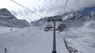 Skifahren im Oktober auf dem SubaiGletscher [upl. by Hulton769]