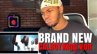 Calboy Brand New ft King Von Official Reaction [upl. by Amabil660]