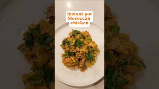 Instant pot Moroccan chicken instantpotrecipes weeknightdinners chickenthighrecipes [upl. by Marja]