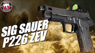 Shooting The New Sig Sauer P226 ZEV [upl. by Airamas]