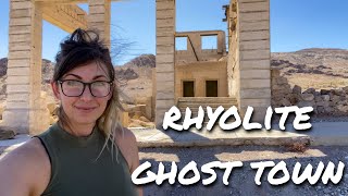 Rhyolite Ghost Town Exploration History amp Drone Tour [upl. by Norse]