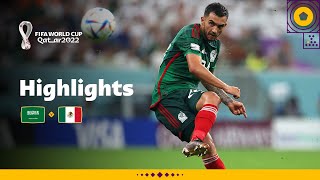 Luis Chavez stunner not enough  Saudi Arabia v Mexico  FIFA World Cup Qatar 2022 [upl. by Gussi]