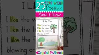 25 Sight Words Poems [upl. by Froma]