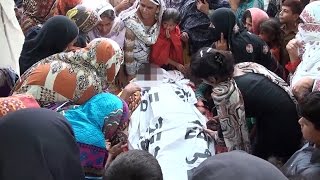 Funeral for murdered Pakistani internet star as brother admits murdering her for family honour [upl. by Adrianne]