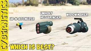 GTA 5  UPNATOMIZER vs UNHOLY HELLBRINGER vs WIDOWMAKER [upl. by Ardaed]