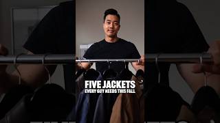 5 Jackets Every Guy Needs thursdayboots mensjackets denimjacket leatherjacket fallessentials [upl. by Ad563]