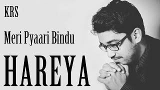 Haareya Karaoke  Meri Pyaari Bindu  Arijit Singh  Instrumental  KRS [upl. by Eojyllib]