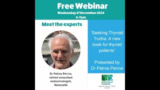 Meet the Experts webinar on Seeking Thyroid Truths [upl. by Aehr]