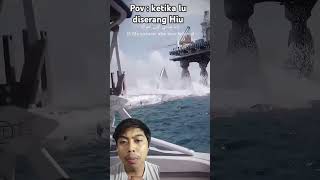 Diserang ikan Hiu youtubeshorts fishing remix [upl. by Brink826]