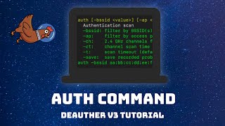 Auth Command  Deauther V3 Tutorial [upl. by Attlee894]