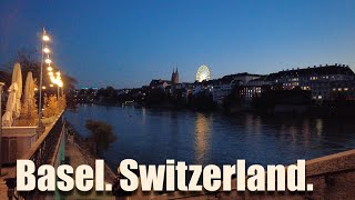 Basel Switzerland Walking Tour 4K [upl. by Alegre594]