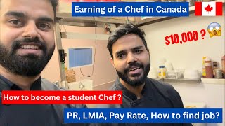 Earning of a Chef in Canada 2024  How to get PR and LMIA as a CHEF in Canada  Ashu Raina [upl. by Marka]