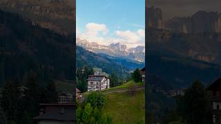 Exploring the mountains near Moena 🌄⛰️ Moena Italy MountainVibes Dolomites travelshorts [upl. by Lyram]