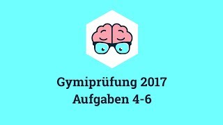 Gymiprüfung Langzeit 2017 Mathe Aufgaben 46 [upl. by Grover]