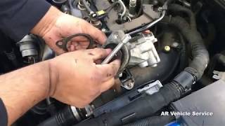 How to Remove and Blank an EGR Valve Vauxhall Astra J 17 CDTi 2012 [upl. by Fryd]