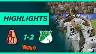 Tolima vs Cali Goles y highlights  Liga BetPlay Dimayor 2021II  Final  Vuelta [upl. by Ameluz436]