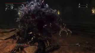 Bloodborne Abhorrent beast  No damage  melee only [upl. by Ainerol]