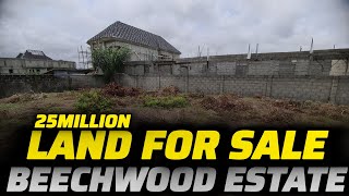 DISTRESS SALE FENCED LAND IN BEECHWOOD ESTATE IBEJULEKKI LAGOS NIGERIA propertyagentinlagos [upl. by Magner]