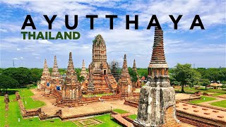 AYUTTHAYA THAILAND  Travel Guide to ALL TOP Sights and TEMPLES [upl. by Aiseneg]