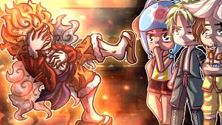 Past Straw Hats React To Luffy Gear 5  Gacha React [upl. by Enialahs]