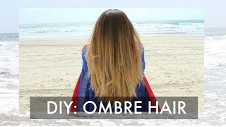 DIY OMBRE HAIR super facil [upl. by Aym]