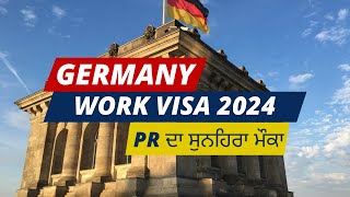 How to Secure a German Work Visa and PR in 2024  Riar Saab Vlogs [upl. by Dorothee]