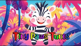 Tiny Paws Tunes  Zebra Stripes [upl. by Nirret665]