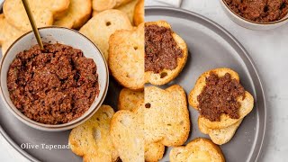 Olive Tapenade Recipe Quick and Easy appetizer recipe [upl. by Izabel705]