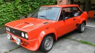 FIAT 131 ABARTH rally 1977 [upl. by Derf]