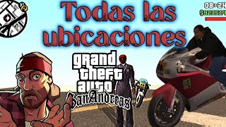 Todas las ubicaciones de la nrg 500 de GTA San Andreas gtaloquendo gta gtasa [upl. by Ylrae803]