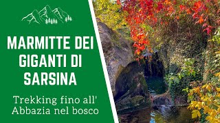 Trekking in Romagna Le Marmitte dei Giganti di Sarsina e labbazia di San Salvatore in Summano [upl. by Booth47]