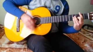 Mohammed Hamaki weftakart guitar cover chords ampsolo [upl. by Dnallor]