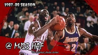 Michael Jordan Highlights vs Lakers 19880310  38pts Dunking Exibition [upl. by Jean905]