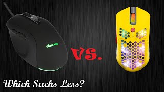 Ziyou Lang X2 vs Nixeus Revel Fit Garbage Gaming Mouse Battle [upl. by Anniken]