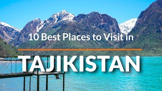 10 Best Places to Visit in Tajikistan  Travel Videos  SKY Travel [upl. by Elokcin]